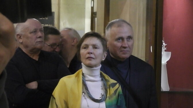 „Facebook“ nuotr./Mikalajus Statkevičius ir Marina Adamovič
