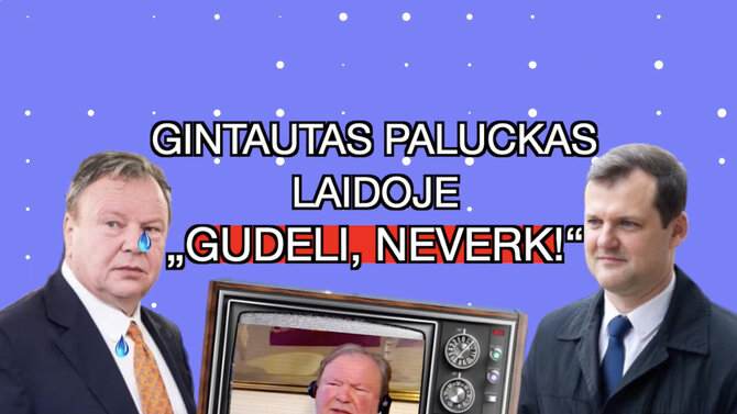 Ekrano nuotr. /G.Palucko įrašo stop kadras