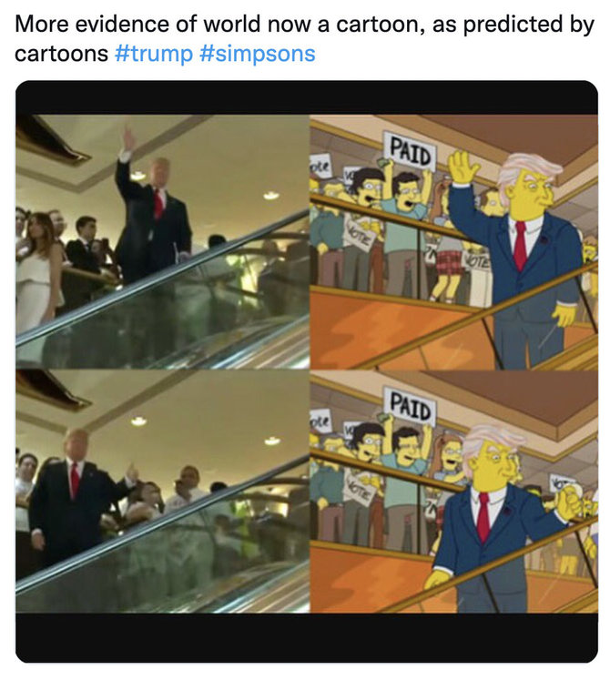 Socialinių tinklų nuotr. /Kadras iš serialo „Simpsonai“ 