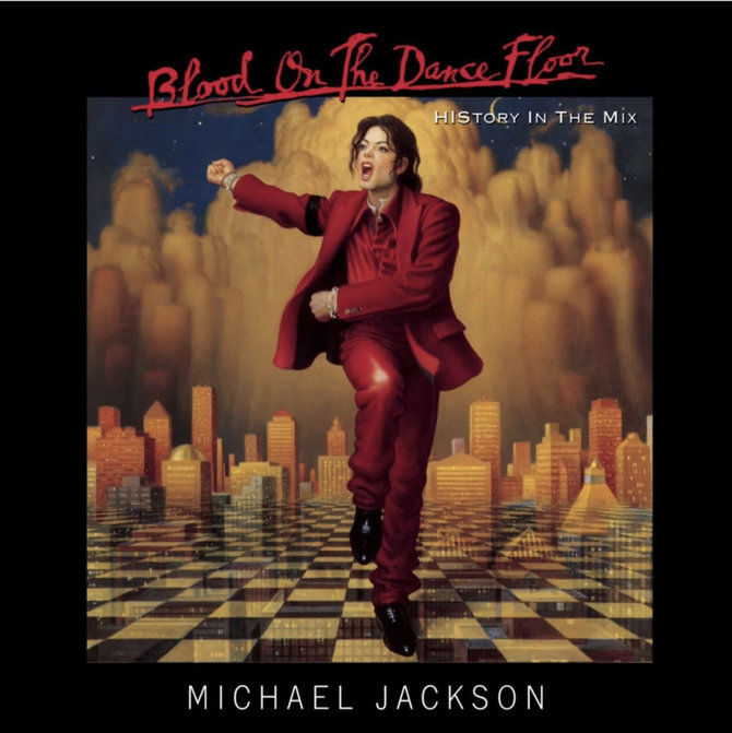 Autoriaus nuotr./M.Jacksono albumo „Blood on the Dance Floor: HIStory in the Mix“ viršelis