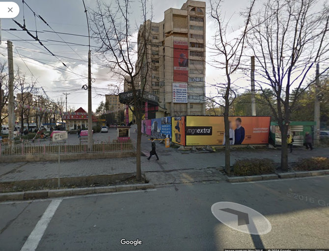 Google maps nuotr./Pastatas Biškeke, Абдрахманова 176 adresu