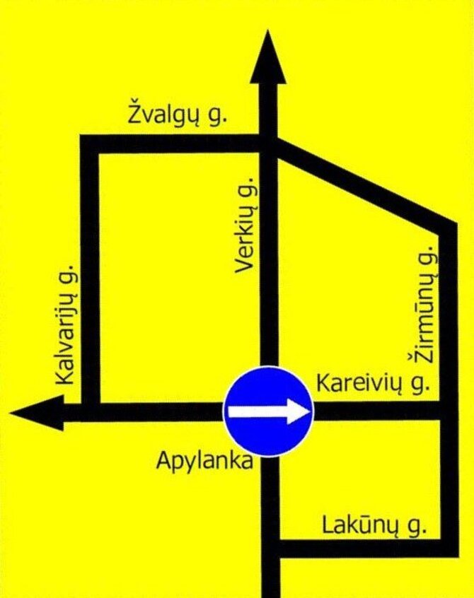 Vilniaus miesto savivaldybės nuotr./Eismo pakitimai Verkių, Žvalgų gatvėse