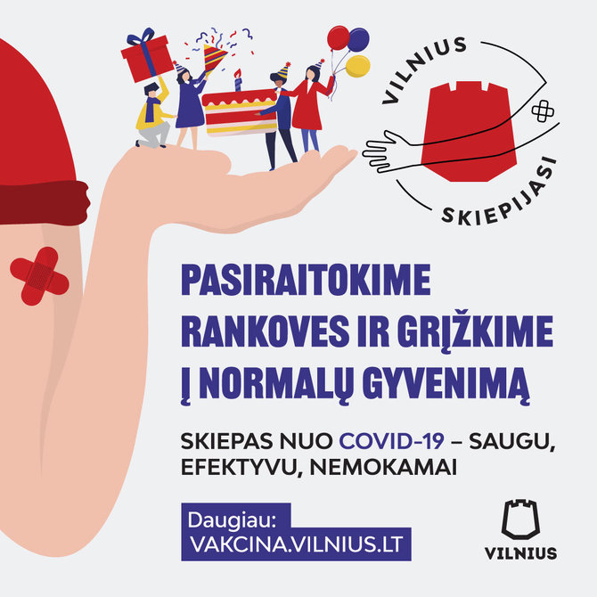 Vilniaus miesto savivaldybės nuotr./Kampanija „Pasiraitokime rankoves“