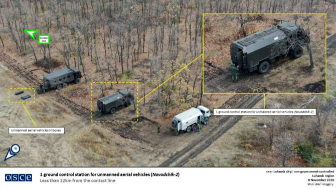 informnapalm.org nuotr./Rusijos sistema „Navodčik-2“