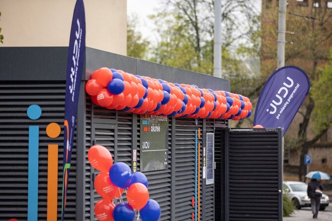 Sauliaus Žiūros nuotr./Vilniuje atidarytos multimodalinės aikštelės