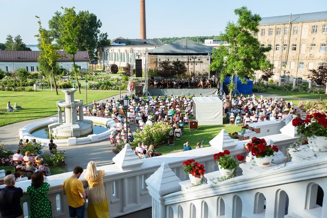 E.Tamošiūno nuotr./Tarptautinis Chaimo Frenkelio vilos vasaros festivalis