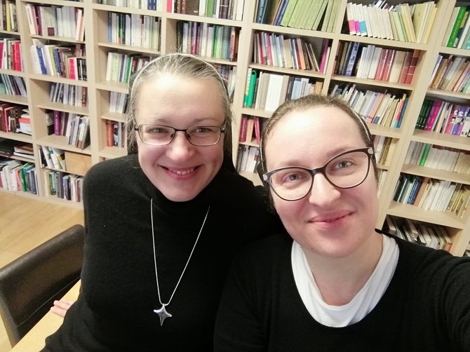 Asmeninio archyvo nuotr./Rima Malickaitė (kairėje), Viktorija Voidogaitė (dešinėje)