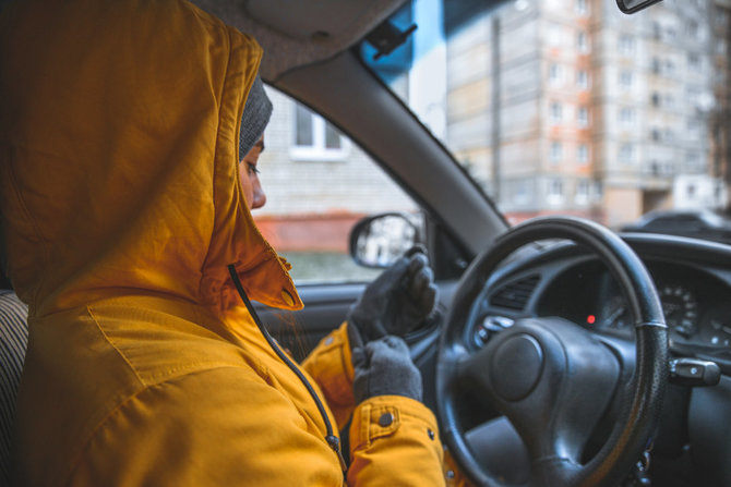 „Lidl“ nuotr./Automobilis žiemą 