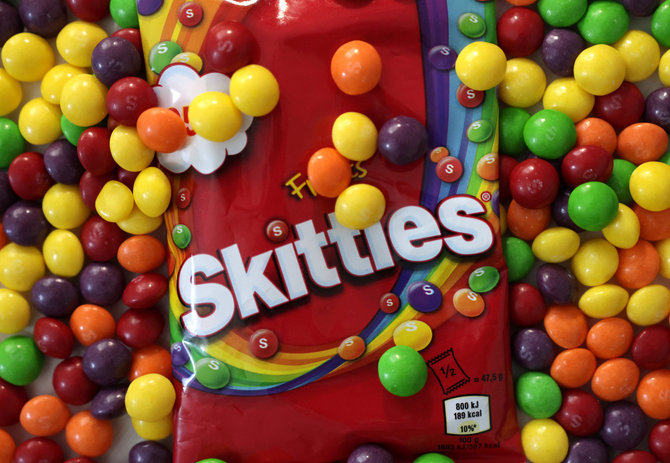 „Reuters“/„Scanpix“ nuotr./„Skittles“