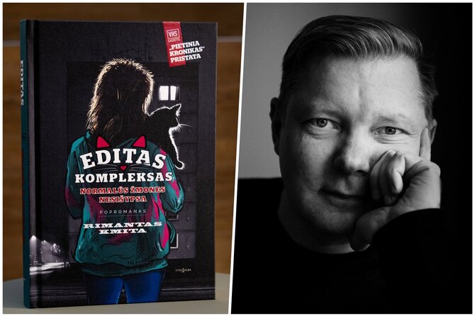 Guodos Kavaliauskaitės ir Lauros Vansevičienės nuotr./Rimantas Kmita ir jo naujas romanas „Editas kompleksas“