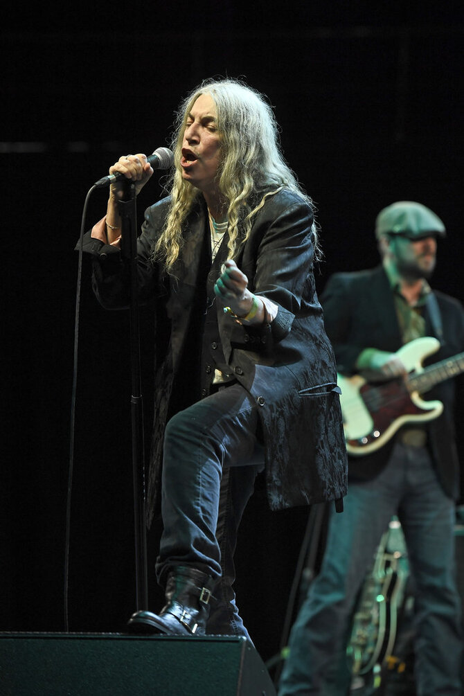 AFP/„Scanpix“ nuotr./Dainininkė ir menininkė Patti Smith