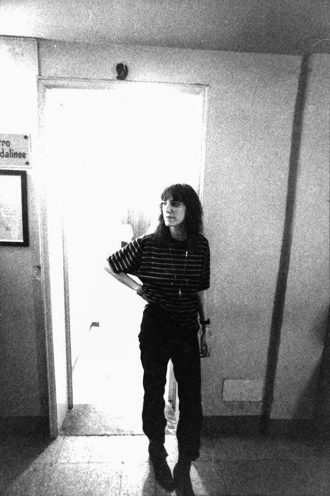 Vida Press nuotr./Dainininkė ir menininkė Patti Smith