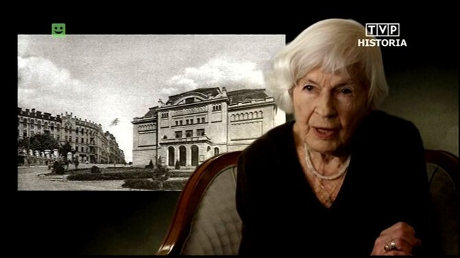 Teatro archyvo nuotr./Danuta Szaflarska. Kadras iš filmo „Kitas pasaulis“