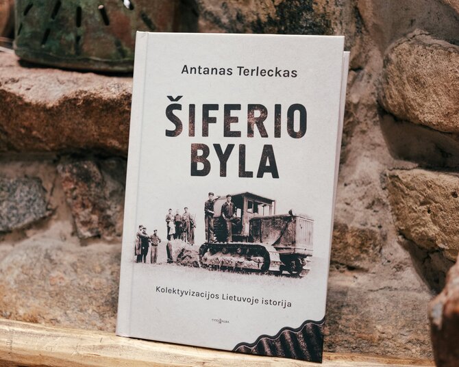Guodos Kavaliauskaitės nuotr./Antano Terlecko knyga „Šiferio byla“