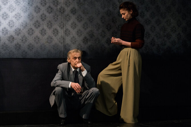 Lauros Vancevičienės nuotr./Scena iš spektaklio „Trukdis“ (rež. J.Vinciūnas)