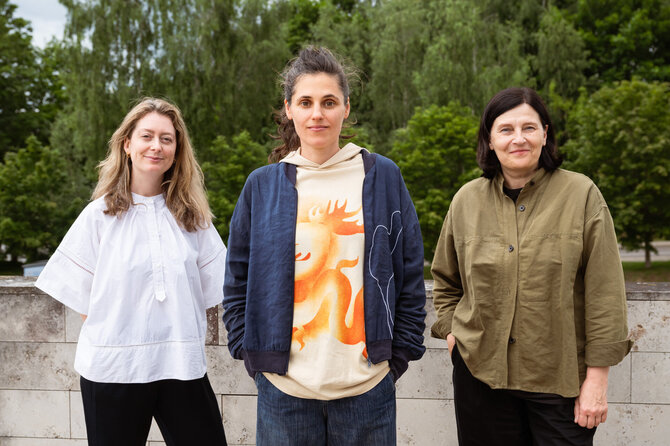 Gintarės Grigėnaitės / LNDM nuotr./Louise O'Kelly, Eglė Budvytytė, Lolita Jablonskienė