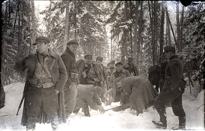 Lietuvos gyventojų genocido ir rezistencijos tyrimų centro nuotr./Ramygalos krašto partizanai
