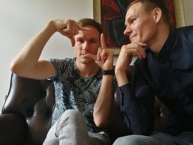 Asmeninio archyvo nuotr./Remigijus ir Algirdas Gataveckai