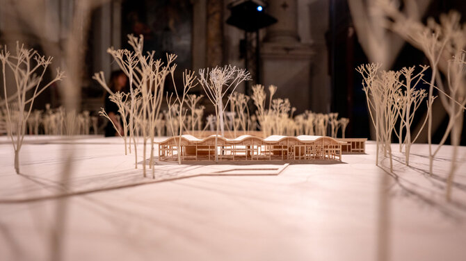 Konstantinos Sidiropoulou nuotr./Lietuvos nacionalinis paviljonas Venecijos architektūros bienalė