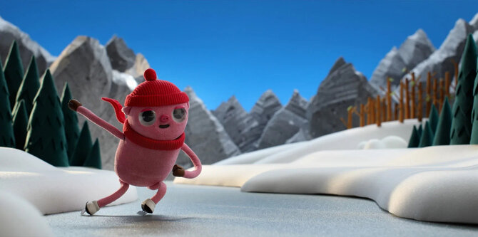 Organizatorių nuotr./Kadras iš Igno Meilūno animacinio filmo „Kanopos ir pačiūžos“