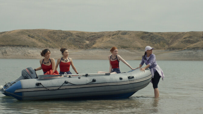 Kino komandos nuotr./Kadras iš Zhannat Alshanovos debiutinio filmo „Nugalėtoja“ (angl. „Becoming“) 