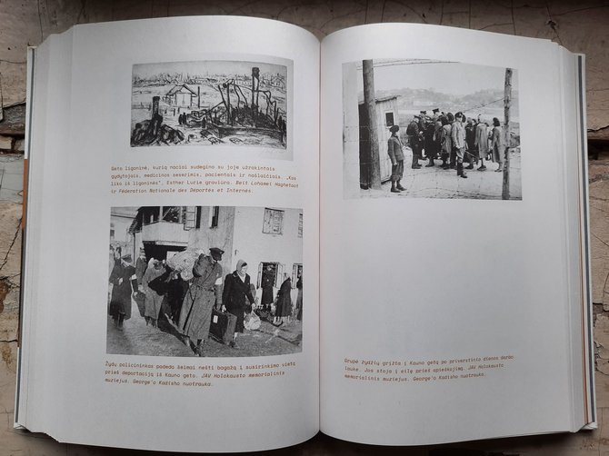 Knygos „Slaptoji Kauno žydų geto policijos istorija“ atvartai