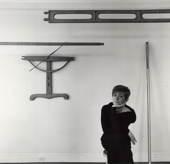 Šokėja ir režisierė Twyla Tharp, Niujorkas, 1987 m. © 1987 Arnold Newman. Getty Images