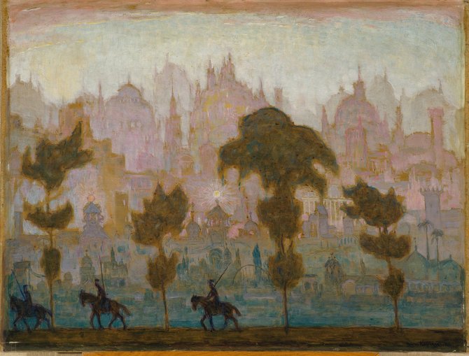 Petras Kalpokas. Užburtas miestas, 1912
