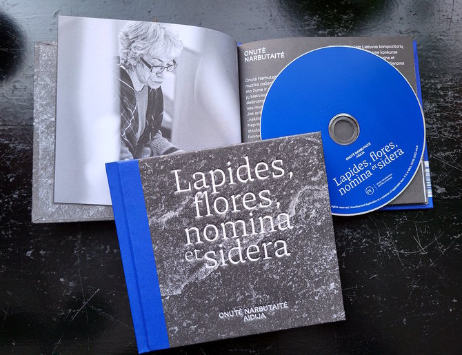 Onutės Narbutaitės albumas „Lapides, flores, nomina et sidera“