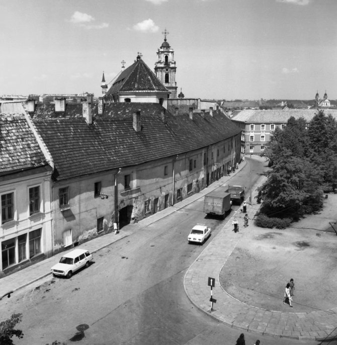 Mečislovo Sakalausko nuotr. Vilniaus dailės akademijos leidyklos archyvas/Visų Šventųjų bažnyčia, 1968