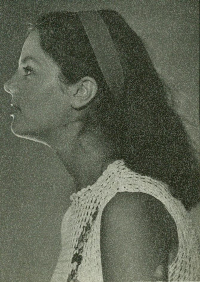 Aktorė Vaiva Mainelytė, 1968