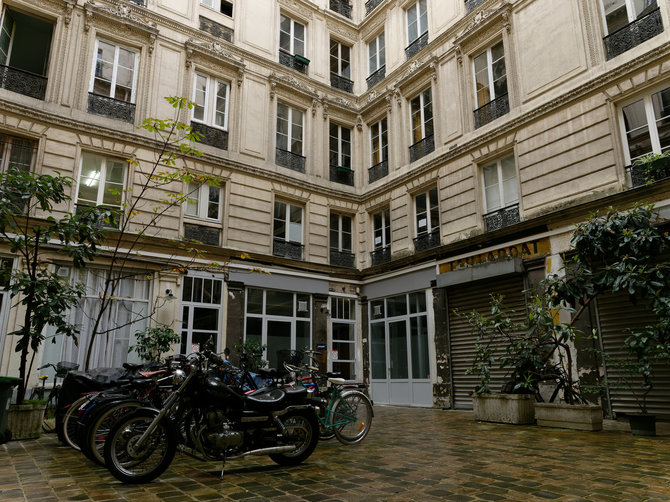 VGŽIM, Chwolesų šeimos archyvo nuotr./Namas Paryžiuje, kuriame gyveno Rafaelis Chvolesas.