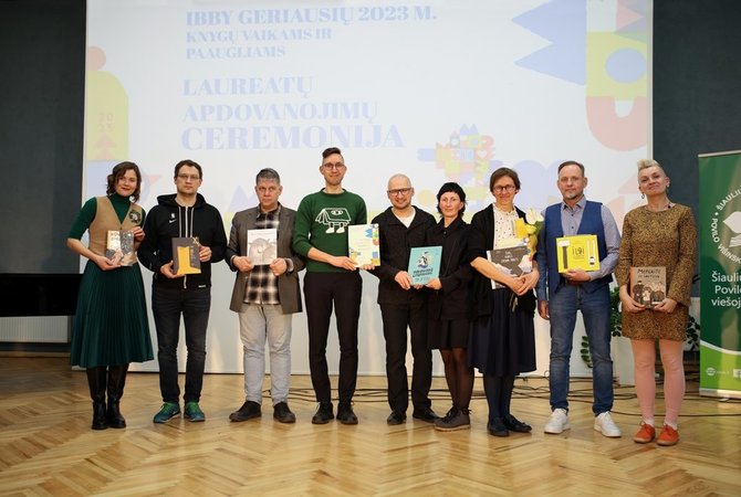 Organizatorių nuotr./IBBY Lietuva 2023 m. laureatai