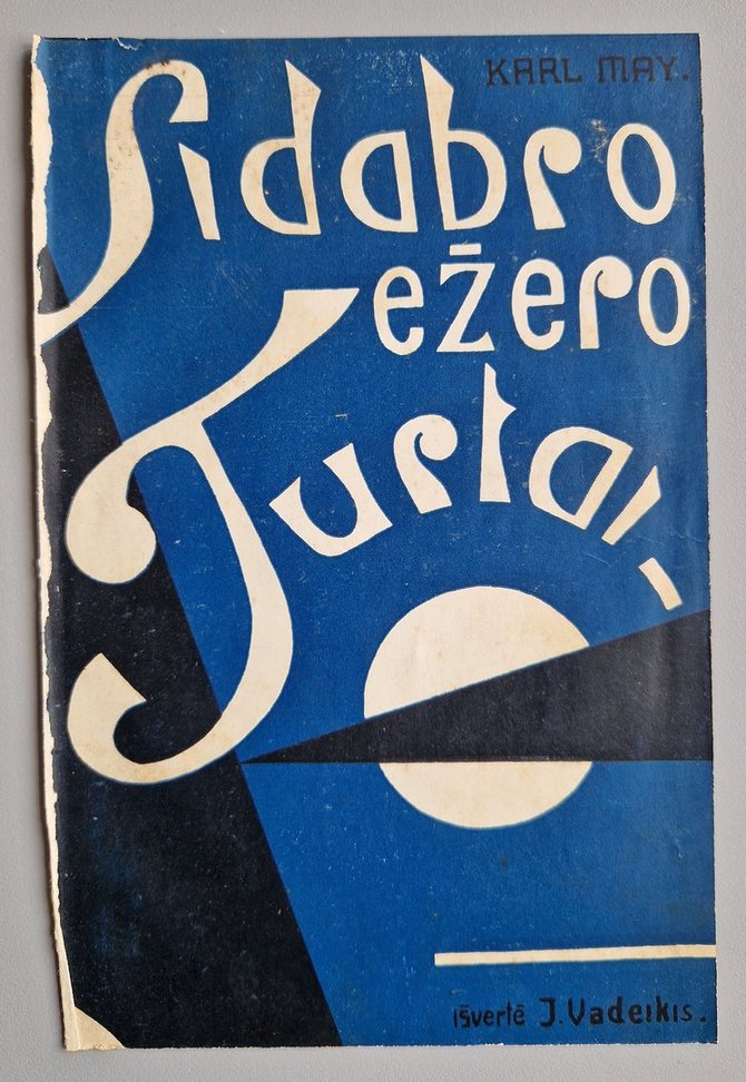 Z.Vitkaus archyvo nuotr./Karl May „Sidabro ežero turta“ (Žinija, 1930)