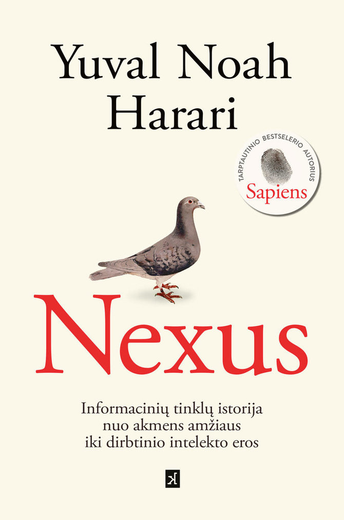 Leidėjų nuotr./Yuvalio Noaho Harario knyga „Nexus“