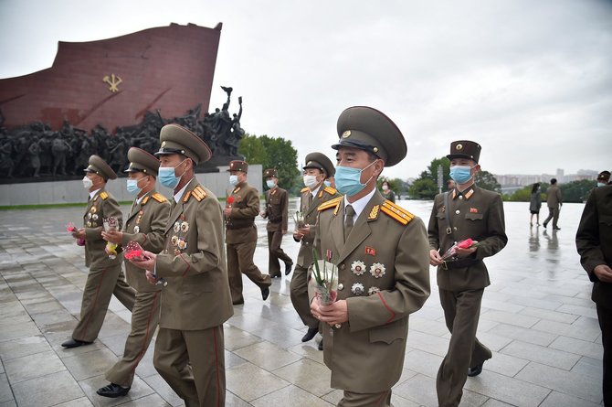 AFP/ „Scanpix“ nuotr./Šiaurės Korėja