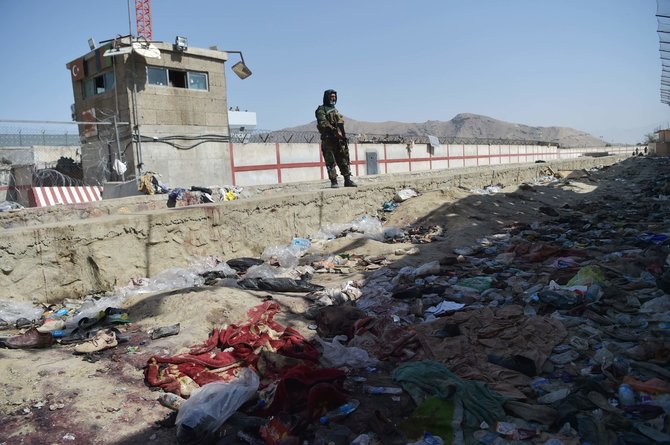 AFP/ „Scanpix“ nuotr./Kabulo oro uostas po išpuolio