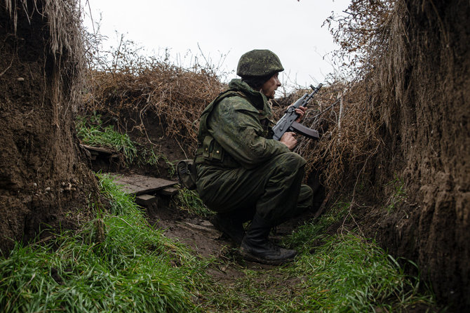 Tass/„Scanpix“ nuotr./Rusijos remiami separatistai