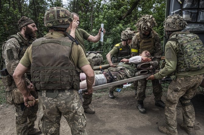 „Sipa Press“/„Scanpix“ nuotr./Ukrainos kariai