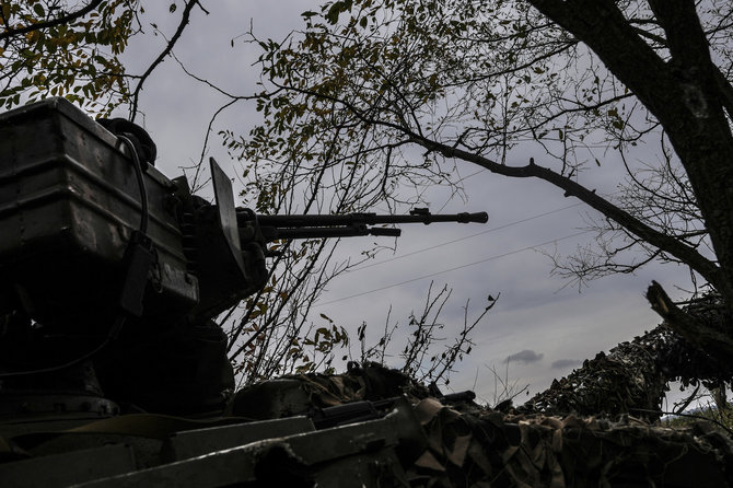 AP/„Scanpix“ nuotr./Karas Ukrainoje