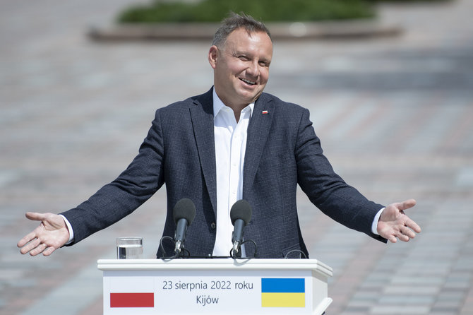 AP/„Scanpix“ nuotr./Andrzejus Duda