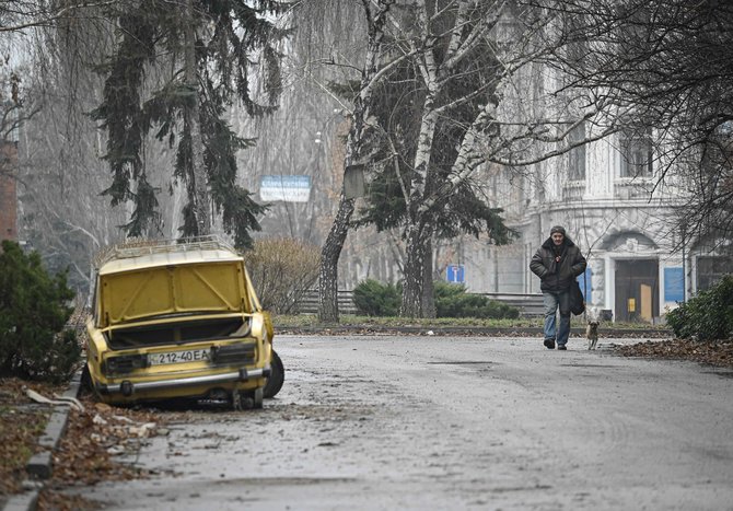 AFP/ „Scanpix“ nuotr./Ukraina po apšaudymų