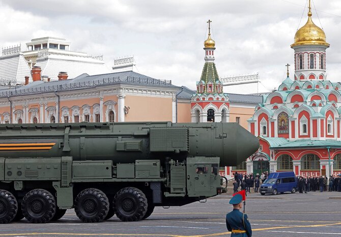 Reuters/Scanpix/Balistinė raketa „Jars“