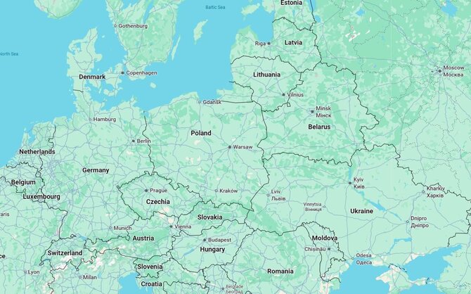 Google Maps/Europa