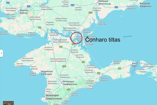 Google Maps/Čonharo tiltas