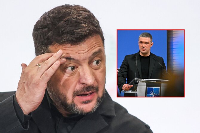 AFP/Scanpix/Volodymyras Zelenskis, Mychaila Fedorovas