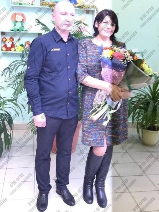 VČK-OGPU nuotr./Jekaterina Jakubenko ir jos vyras Jurijus