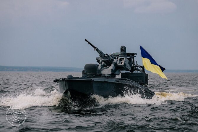 SBU nuotr./Jūrinis dronas „Sea Baby“