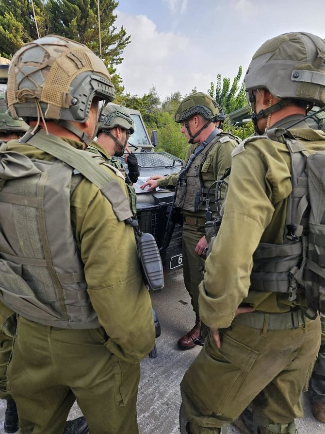 IDF nuotr./Gazos divizijos vadas brigados generolas Avi Rosenfeldas vadovauja kovai su "Hamas"