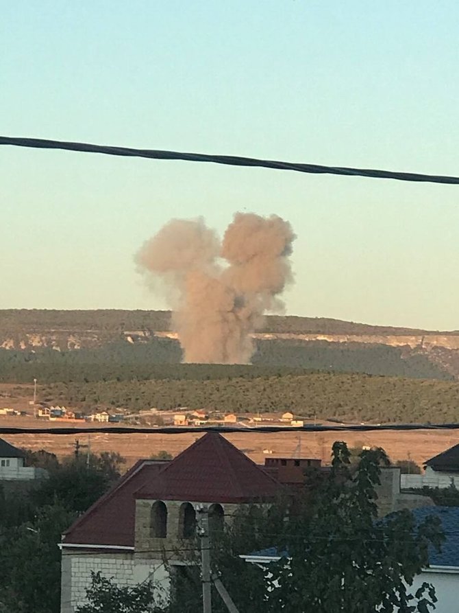 Telegram/Sevastopolyje įvyko stiprus sprogimas